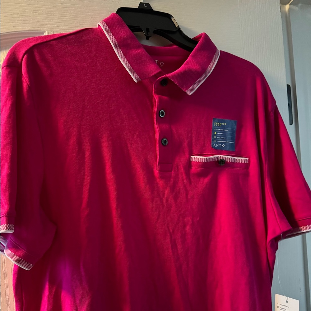 Magenta Men’s Apt 9. Shirt